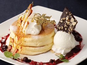 ココガーデン「クリスマスパンケーキ2017