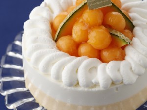 メロンムースケーキ【大江ノ郷自然牧場】